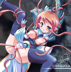 breasts censored censored_pussy disgaea large_breasts magic_knight_(disgaea) nippon_ichi pussy tentacle tentacle_sex