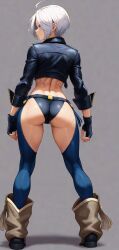 ai_generated angel_(kof) ass ass non_nude the_king_of_fighters