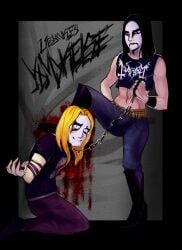 black_metal bondage dead_(musician) euronymous mayhem_(band)