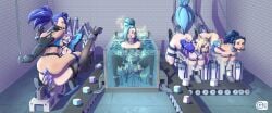 5girls ahe_gao ahegao_face ahri akali akali_jhomen_tethi anal anal_insertion anal_sex armbinder arms_behind_back ass ass_focus assembly_line ball_gag bathwater bent_over bit_gag bondage bound bound_together breasts captured conveyor_belt crying damsel_in_distress defeated domination double_penetration drool drooling electric electricity electrostimulation evelynn factory female female_only female_penetrated femsub fox_ears fox_girl fox_tail gag gagged group group_sex guaky hairless_pussy horny_female horny_sub hucow humiliation k/da_ahri k/da_akali k/da_all_out_ahri k/da_all_out_akali k/da_all_out_evelynn k/da_all_out_kai'sa k/da_all_out_seraphine k/da_all_out_series k/da_evelynn k/da_kai'sa kai'sa lactation league_of_legends machine metal_bondage metal_collar milk milked milking milking_machine multiple_females multiple_girls multiple_slaves multiple_subs nipples orgasm_factory pleasure_face punishment pussy pussy_juice pussy_juice_collecting pussy_juice_drip pussy_juice_leaking rape restrained sad_sub saliva saliva_drip seraphine_(league_of_legends) sex_machine slave stationary_restraints steel_bondage stuck stuck_in_object submissive_female tears thin_female trussed unhappy_female used vagina vaginal_insertion vaginal_penetration water yuri