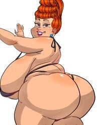 1girls 2d 2d_(artwork) 5_fingers arms ass bare_arms bare_legs bare_shoulders bare_thighs bbw belly big_ass big_breasts big_butt bottom_heavy bra bra_and_panties butt cartoon chubby chubby_female dat_ass dumptruck_ass earring earrings eyelashes fat_ass female female_only female_pubic_hair geraldine_waxelplax giant_breasts hair hairy_pussy hands high_resolution highres hips huge_ass huge_breasts huge_butt large_ass large_breasts large_butt legs light-skinned_female light_skin makeup mature mature_female mature_woman nickelodeon open_eyes panties paramount_pictures plump plump_ass plump_breasts plump_thighs principal_waxelplax pubes pubic_hair pussy_hair pussy_peek seanmalikdesigns simple_background smmyart solo the_fairly_oddparents thick_ass thick_thighs thighs thong vein veins veins_on_breasts veiny veiny_breasts voluptuous voluptuous_female white_background