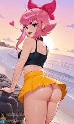 ai_generated anal anal_sex ass brawl_stars breasts doggy_style hackwork hackwork_(artist) legs melodie melodie_(brawl_stars) pussy vagina vaginal_sex