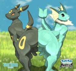 eeveelution from nintendo by ledange
