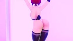 3d animated ass_shaking breasts dancing long_sleeve_gloves mp4 music rebel_(vtuber) rebel_vr red_hair solo sound tagme that_one_rebel video