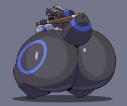 animated big_ass breathotter bubble_butt eeveelution huge_ass hyper_ass no_sound pokemon pokemon_(species) tagme thick_thighs umbreon video wide_hips