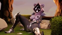 3d animated areolae blender blender_(software) blender_eevee breast breasts_out cum cum_in_pussy dildo dildo_in_pussy female female_only flustered fortnite grenade improvised_dildo improvised_sex_toy juneaujumbles masturbation mp4 orgasm orgasm_face outside outside_masturbation penetration purple_body purple_fur purple_skin raven_team_leader sex_toy sitting sitting_on_floor sound squirting tagme thick thick_ass thick_thighs toy_in_pussy vaginal_penetration video