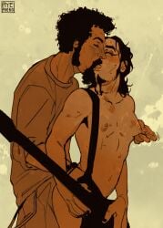 daron_malakian gay guitar kissing_while_penetrated nipple_pinch ryephero serj_tankian system_of_a_down