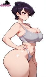 komi shuuko from calvin klein by houseofwaifu