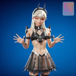 1girls 3d ai ai_assisted ai_generated breasts crop_top cute cute_expression cute_face cute_female cute_girl dress eyeliner female female_focus female_only fortnite holding_object holding_panties lace_panties lace_underwear lexa_(fortnite) makeup milkysai naked naked_female nude nude_female panties presenting_panties stable_diffusion underwear uniform_female wet wet_clothes wet_pussy white_hair