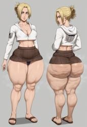 1female 1girls ai_generated annie_leonhardt ass ass_focus attack_on_titan big_ass big_breasts blonde_hair blue_eyes bottom_heavy breasts bubble_ass bubble_butt cameltoe cellulite cleavage crop_top cropped_hoodie dumptruck_ass enormous_ass fat_ass feet female female_only flip_flops gigantic_ass ginormous_ass goonable huge_ass humongous_ass hyper hyper_ass mature mature_body mature_figure mature_woman milf miniskirt mommy oiled panties_under_skirt panties_visible panties_visible_under_skirt perfect_ass perfect_body perfection rare round_ass sandals shingeki_no_kyojin skirt solo solo_female taiga20 thick thick_ass thick_thighs thighs voluptuous voluptuous_female wide_hips