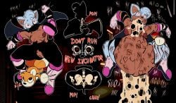 almost_naked broken_bone claws crying egg eggs evilshrimp2 forced gore hyper marks numbers_on_body outcome_memories pregnant pregnant_female rape raped_by_monster ripped_clothing rouge_the_bat screaming sega sonic_(series) sonic_the_hedgehog_(series) stomach_bulge tails_doll tentacle x-ray