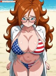 1girls ai_generated aindroidparanoid alternate_costume alternate_version_available american_flag_bikini android android_21 ass big_ass big_breasts big_butt bikini breasts busty curvy cute dragon_ball dragon_ball_super dragon_ball_z fat_ass female female_only hair hi_res hips huge_ass huge_breasts human large_ass large_breasts legs mature_female milf narrow_waist slim_waist tagme thick_ass thick_thighs voluptuous waist wide_hips