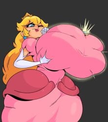 1girls 2023 animated blonde_hair breast_expansion breast_growth breast_growth_(enlargement) breasts breasts_bigger_than_head breasts_bigger_than_torso breasts_on_floor enormous_breasts expansion falling female female_only gigantic_breasts grabbing_own_breast heavy_breasts holding_breast huge_breasts hyper hyper_breasts immobile inconvenient_breasts mario_(series) nintendo princess princess_peach sloshing_breasts sneakyfew sound sound_effects tagme thick thick_lips thick_thighs top_heavy video voice_acted wide_hips wolfafterhours