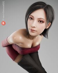 ada wong from capcom by francis brown