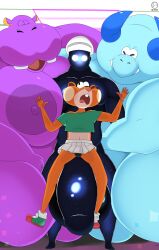 bull bulrush_(mario) cheeks cosmic_body giant_penis hippopotamid hoppo_(mario) huge_breasts imminent_sex jessesmash32 mario_(series) muscles nintendo overweight skedaddler_(mario) slim_body super_mario_bros._wonder