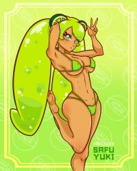 lime cookie from cookie run by safuyuki