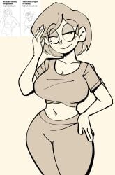 twitter artist anatomy girl from twitter by peargor