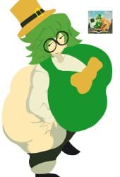 1girls ass big_ass big_breasts breasts clothed clothing female female_only glasses green_hair hat medic_(tds) nerdly_duck pants_down reference_image roblox roblox_game robloxian self_upload sharmrock_medic_(tds) smirk solo tagme thick_thighs thighs tower_defense_simulator wip
