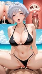 1girls 2026 ai_assisted ai_generated anime anus artist_name beach bikini bikini_aside bleach cervix clothed_sex clothing_aside cock cowgirl_pose cowgirl_position cross_section cum cum_in_pussy deep_penetration dick ejaculation explicit female_genitalia genitals hi_res high_quality high_resolution highres internal_cumshot kotetsu_isane love_making navel o-ring panties_aside patreon patreon_username penetration penis pussy sex sexual_intercourse skypassion stable_diffusion straddling straight swimsuit swimsuit_aside uncensored uncensored_pussy uncensored_vagina urethra uterus vaginal_penetration watermark woman_on_top x-ray