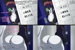 1boy 1man 1woman asking big_ass big_breasts breasts doggy_style fucked_from_behind fundamental_paper_education miss_sasha_(fundamental_paper_education) mister_demi_(fundamental_paper_education) mister_freddie_artist sex sweat sweaty_ass tags_request