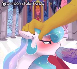 2016 animated blowjob discord_(mlp) equine erection fellatio fellatio_from_feral female feral friendship_is_magic genitals horn male male_on_feral mammal my_little_pony oral oral_penetration penetration penis penis_in_mouth princess_celestia_(mlp) sex stepandy tongue tongue_out tongue_out_blowjob unicorn zoophilia