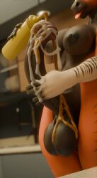 3d_(artwork) abs absurd_res animal_genitalia animal_penis anthro areola athletic athletic_anthro athletic_gynomorph athletic_intersex big_penis black_lips black_nipples bodily_fluids breasts brown_body cum cum_on_hand cum_on_penis digital_media_(artwork) equid equine equine_genitalia equine_penis food futanari genital_fluids genitals gynomorph hi_res holding_penis intersex kitchen lips mammal marcia_(leodamodeler) medium_breasts muscular muscular_anthro muscular_gynomorph muscular_intersex mustard mustard_bottle nipples penis solo tongue tongue_out unknown_artist