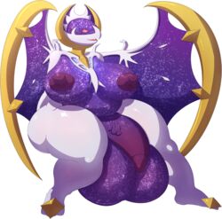 1futa 2016 alpha_channel anthro anthrofied areolae balls breasts erect_nipples flaccid futa_only futanari huge_nipples hyper hyper_ass hyper_balls hyper_breasts hyper_penis impaledwolf intersex legendary_pokemon looking_at_viewer lunala mature_female nintendo nipples nude open_mouth overweight overweight_futanari penis pokemon pokemorph purple_body red_eyes shiny sitting solo spread_legs thick_thighs veins veiny_penis video_games wide_hips wings