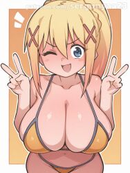 darkness (konosuba) from kono subarashii sekai ni shukufuku wo! by sergunyaa23