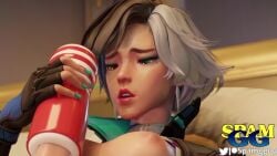 animated fleshlight futa_only futanari luna_snow luna_snow_(marvel_rivals) marvel_rivals masturbation sound spamgg69 tagme video