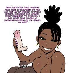 1boy 1girls 2025 2d ballbusting balls bb_cat_(artist) big_sister black_cuck breasts brother_and_sister chastity_cage chastity_device cock_and_balls_torture cucked_by_sister dialogue dildo duo female femboy feminine_male feminization flat_chastity_cage hitting_balls_with_dildo humiliation implied_cheating implied_cuckolding incest large_breasts light-skinned_male light_skin looking_at_penis male penis queen_of_hearts raceplay sequence siblings sissification sissy small_penis small_penis_humiliation tagme text