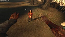 1girls 3d dotasluts hunter_(left_4_dead) left_4_dead pov zoey_(left_4_dead) zombie