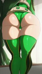 1girls ass ass_focus female my_hero_academia randomran solo solo_female solo_focus tsuyu_asui