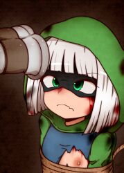 1girls bandit bandit_(clash_royale) big_dom_small_sub captured captured_girl clash_(series) clash_of_clans clash_royale defeated defeated_female female femsub forced forced_sex green_cape green_cloak green_eyes green_hood hood hooded_cape hooded_cloak kawaiikitty222 kawaiikittychan large_dom_small_sub little_girl little_woman maledom mask masked masked_female mobile_game nekosatsu1 rape raped raped_by_enemy raped_girl sex sex_slave silver_hair small_female small_sub small_sub_big_dom small_sub_large_dom smaller_female supercell tagme tiny_female white_hair