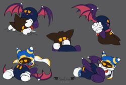 alpha_channel anal blush bound cape clothing duo erection fangs frottage gloves grinding handjob hands_tied hood kirby_(series) magolor male meta_knight nintendo penis pov precum riding sex vibrantechoes video_games waddling_head wings yaoi yellow_eyes