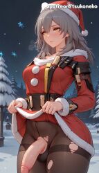 stelle (honkai: star rail) from christmas by tsukoneko
