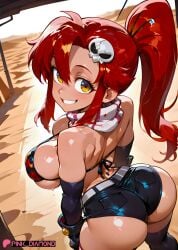yoko littner from tengen toppa gurren lagann by pink diamond