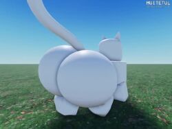 1ambiguous 1animal 1feral 2024 3d 3d_animation 4:3 :3 ambiguous_gender animal animated animation ass ass_focus big_ass big_butt busty_feral butt_focus domestic_cat feline feral huge_ass huge_butt looking_back mp4 muitetul roblox robloxian tagme thick_thighs video walking white_cat