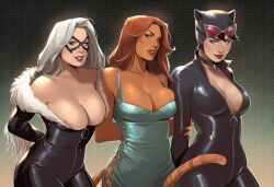 black cat (marvel) from avengers by phophopho
