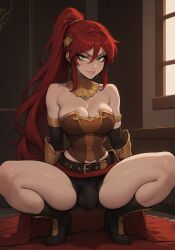 1futa 1futanari ai_generated ass big_ass big_breasts big_butt big_hips big_penis black_eyeshadow black_lip black_lips black_lipstick black_makeup breasts cleavage clothed clothing dick dickgirl eyebrows eyelashes futa_only futanari goth goth_futa goth_girl goth_makeup gothic gothic_girl gothified green_eyes grin grinning grinning_at_viewer hair hands-free huge_cock indoors lips long_hair looking_at_viewer makeup narrow_waist narrowed_eyes nose penis ponytail pyrrha_nikos red_hair rwby seducing seductive seductive_eyes seductive_gaze seductive_look seductive_mouth seductive_pose seductive_smile smile smile_at_viewer smiley_face smooth_balls smooth_penis smooth_skin solo solo_dickgirl solo_focus solo_futa solo_futanari testicles tiara velonix