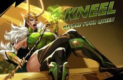 lady loki from marvel by hotsriracha