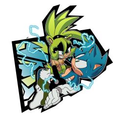 sonic the hedgehog from idw publishing by stariolair