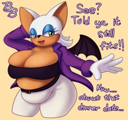rouge the bat from sega by artist request