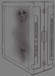 1girls 2025 ahe_gao air_tube amputee areolae big_breasts blush blush_lines bondage bondage_device breasts clariarikari collar container container_bondage crying crying_from_pleasure cybernetics cyberpunk cyborg cyborg_girl dildo dildo_penetration english_text extreme_bondage eyes_rolling_back female female_only femsub hearts helpless helpless_female in_box in_container large_breasts limbless long_term_bondage monochrome mouth_open nipple_bar nipple_bondage nipples open_mouth original_character oxygen_mask package packaged pussy pussy_juice pussy_juice_drip quadruple_amputee saliva solo solo_female source_request stationary_restraints storage storage_box suitcase_bondage tear tears thick_thighs thighs vaginal_penetration vibrating_dildo vibrator wide_eyed wide_hips x-ray