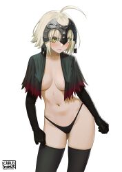 jeanne d'arc alter (fate) from fate (series) by carlo montie