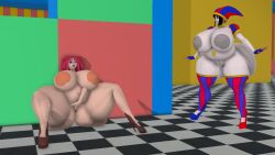 pomni from the amazing digital circus by rojo parasito