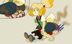 isabelle (animal crossing) from animal crossing