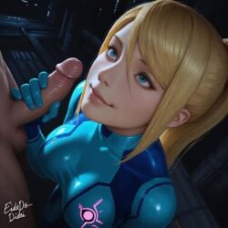1boy 1girls ai_generated animated blonde_hair blowjob blue_eyes bodysuit breasts cum cum_on_face eidedodidei ejaculation erection facial female indoors licking_penis metroid no_sound nude_male oral_sex penis penis_in_mouth ponytail samus_aran self_upload shorter_than_30_seconds straight tagme testicles video zero_suit_samus