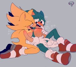 fleetway sonic (character) from fleetway comics by the big yikes