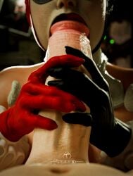 harley quinn from batman (series) by steamy3d