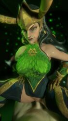 3d 3d_animation animated animation breedable_hips cowgirl_position female female_penetrated green_eyes lady_loki marvel marvel_comics marvel_rivals riding_penis rule_63 sex short_video shorter_than_10_seconds sound sound_effects tagme video